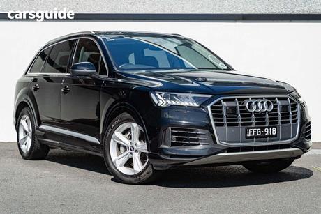 Black 2021 Audi Q7 Wagon 45 Tdi Quattro Mhev