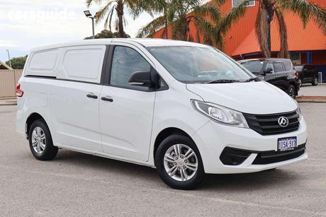 White 2021 LDV G10+ Van Barn Door