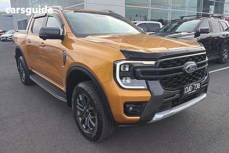 Orange 2023 Ford Ranger Double Cab Pick Up Wildtrak 2.0 (4X4)