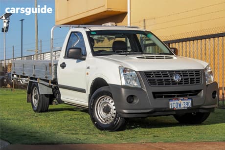 White 2007 Holden Rodeo Cab Chassis Lx
