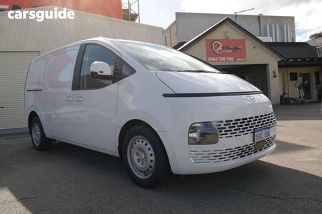 White 2022 Hyundai Staria Commercial LOAD 2S 2.2D TWIN SWING US4.V2 MY23