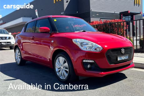 Red 2017 Suzuki Swift Hatchback Gl Navigator