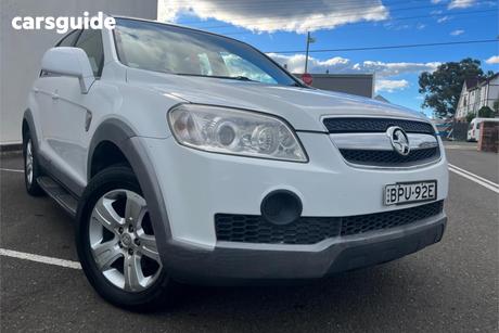 White 2010 Holden Captiva Wagon Sx (4X4)