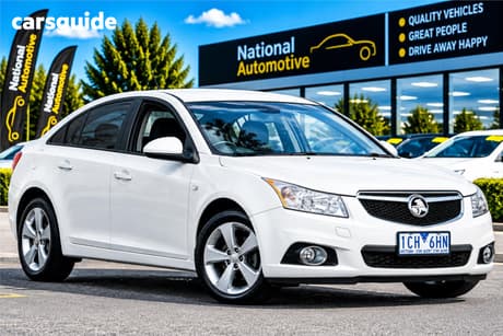 White 2013 Holden Cruze Sportswagon Cd