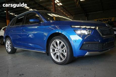 Blue 2021 Skoda Kamiq Wagon 110Tsi Limited Edition