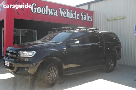 Black 2017 Ford Ranger Dual Cab Utility Xlt 3.2 (4X4)