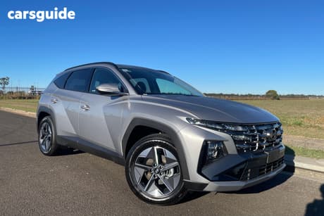 Silver 2026 Hyundai Tucson Wagon Elite (Fwd)