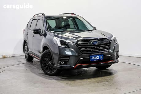 Grey 2024 Subaru Forester Wagon 2.5I Sport (Awd)