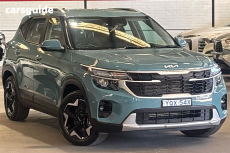 Blue 2023 Kia Seltos Wagon Sport (Fwd)