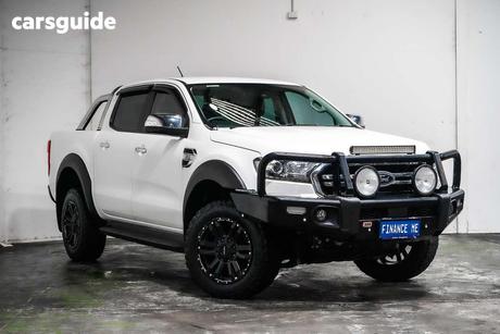 White 2019 Ford Ranger Double Cab Pick Up Xlt 3.2 (4X4)