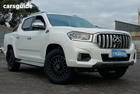 White 2020 LDV T60 Double Cab Utility Luxe (4X4)