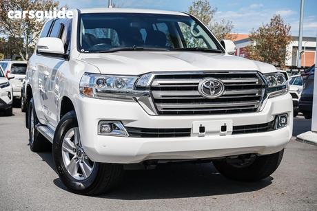 White 2021 Toyota Landcruiser Wagon Lc200 Gxl (4X4)