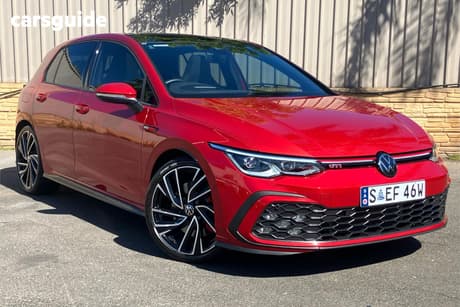 Red 2024 Volkswagen Golf Hatchback Gti