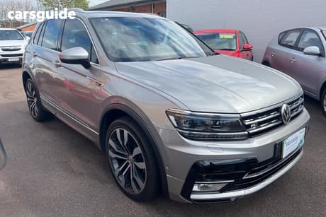 Silver 2017 Volkswagen Tiguan Wagon 140 Tdi Highline