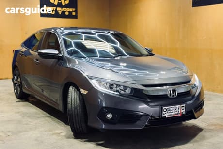 Grey 2017 Honda Civic Sedan Vti-L