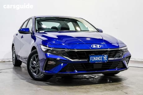 Blue 2024 Hyundai I30 Sedan