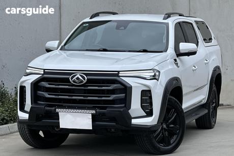 White 2022 LDV T60 Double Cab Utility Max Luxe (4X4)