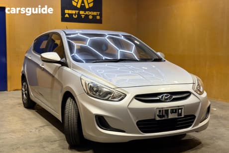 Silver 2015 Hyundai Accent Hatch ACTIVE RB3 MY16