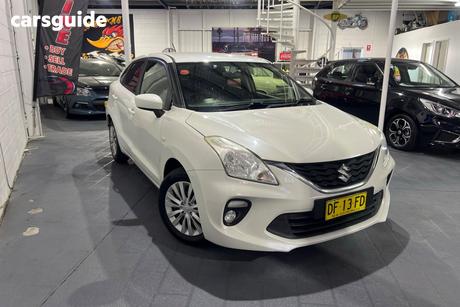 White 2022 Suzuki Baleno Hatchback Gl