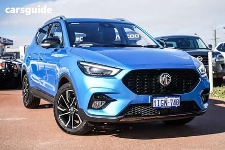 Blue 2024 MG ZST Wagon Essence