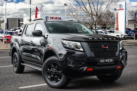 Black 2022 Nissan Navara Dual Cab Pick-up Pro-4X (4X4)