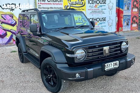 Black 2025 GWM Tank 300 Wagon Lux Diesel