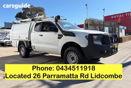 White 2018 Ford Ranger Super Cab Utility Xl 3.2 (4X4)