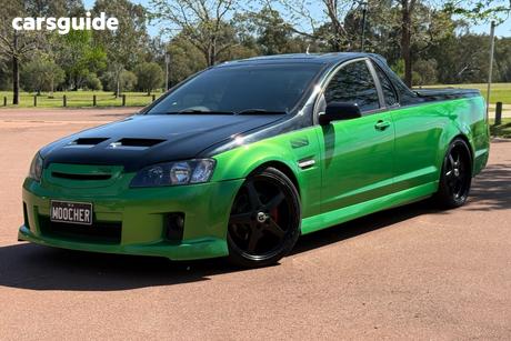 Green 2009 Holden UTE Ute Tray SS R
