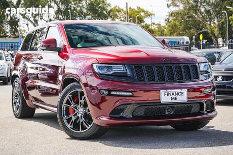 Red 2016 Jeep Grand Cherokee Wagon Srt 8 (4X4)
