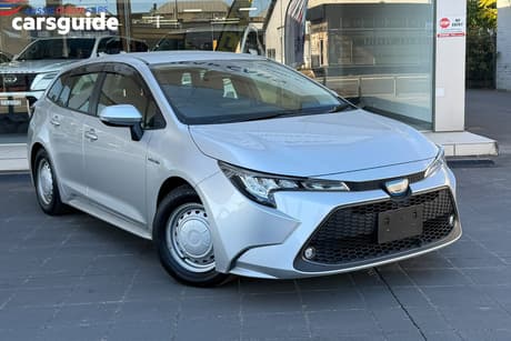 Silver 2020 Toyota Corolla Wagon Touring (Hybrid)