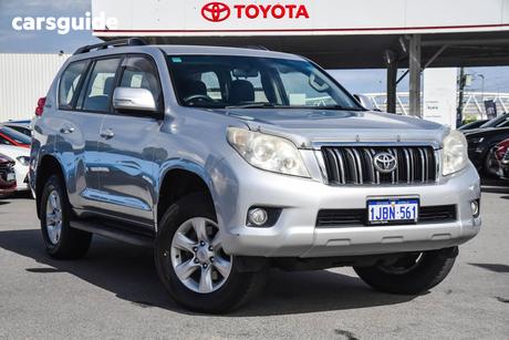 Silver 2011 Toyota Landcruiser Prado Wagon Gxl (4X4)