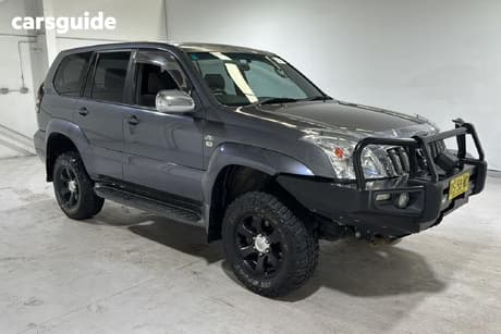 Grey 2008 Toyota Landcruiser Prado Wagon Gxl (4X4)