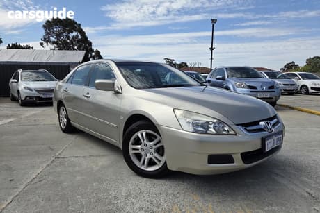 Gold 2007 Honda Accord Sedan Vti-L