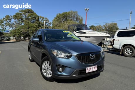 Blue 2014 Mazda CX-5 Wagon Maxx (4X2)