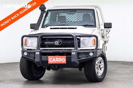 White 2023 Toyota Landcruiser Cab Chassis Lc79 Gx + Diff Locks
