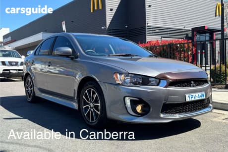 Grey 2017 Mitsubishi Lancer Sedan Es Sport