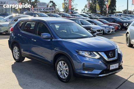 Blue 2021 Nissan X-Trail Wagon St (2Wd)