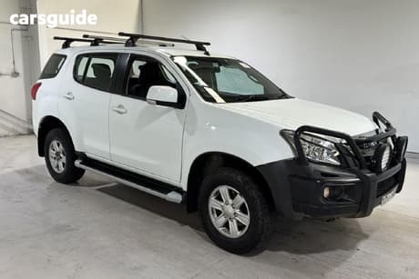 White 2015 Isuzu MU-X Wagon Ls-M (4X4)