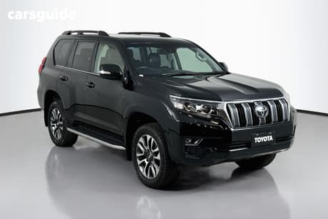 Black 2023 Toyota Landcruiser Prado Wagon Vx