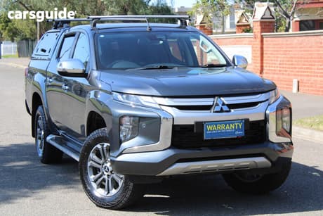 Grey 2019 Mitsubishi Triton Double Cab Pick Up Gls (4X4)