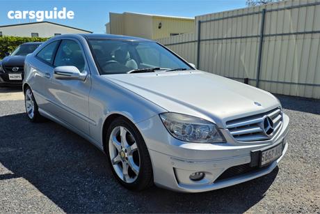 Silver 2008 Mercedes-Benz C200 Coupe Kompressor