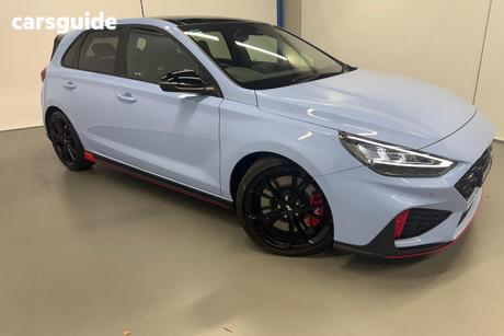 Blue 2025 Hyundai I30 Hatchback N