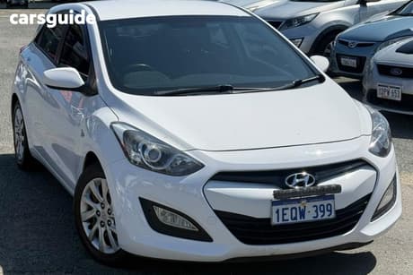 White 2012 Hyundai I30 Hatch ACTIVE 1.6 CRDI GD