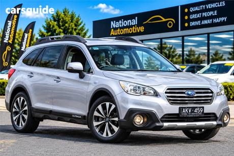 Silver 2016 Subaru Outback Wagon 2.5I