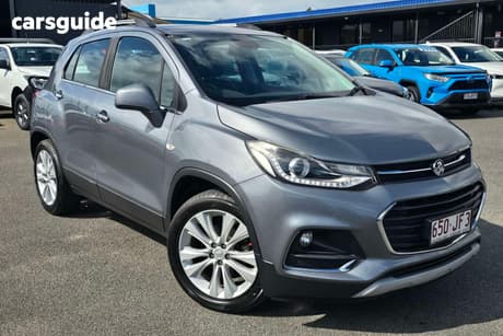 Grey 2019 Holden Trax Wagon Lt