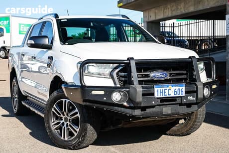 White 2020 Ford Ranger Double Cab Pick Up Wildtrak 3.2 (4X4)