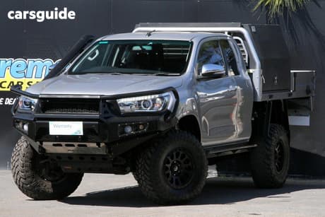 Silver 2017 Toyota Hilux X Cab Utility Sr5 (4X4)