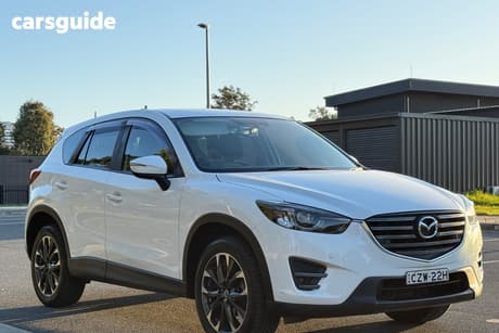 White 2015 Mazda CX-5 Wagon Gt (4X4)