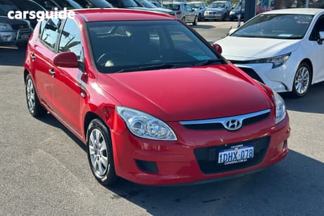 Red 2010 Hyundai I30 Hatch SX