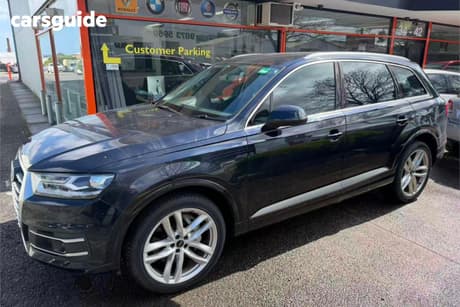 Blue 2016 Audi Q7 Wagon 3.0 Tdi Quattro (160Kw)